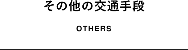 その他の交通手段